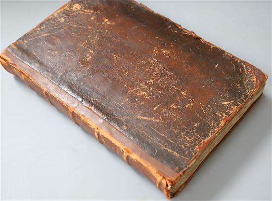 CANTERBURY: Somner, William and Battely, Nicholas - The Antiquities of Canterbury, in two parts, the first part, The Antiquities